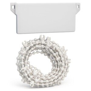 Vertical Blind Weights and Chains For 89mm (3.5") (10, White)