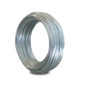 Merriway® BH00324 Galvanised Coated Garden Wire, 1mm x 80 Metres (260ft) 18 Gauge 5/128 inch Thickness, Grey