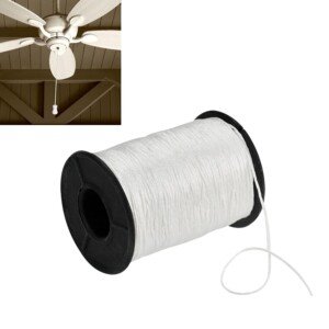 150 Yards/Roll White Braided Lift Line, 1mm Shade Repair String for Roman & Aluminum Blinds - Plant Support String for Gardening Crafts
