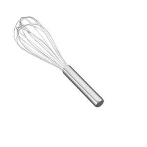 Metaltex 25 cm Stainless Steel Heavy Duty 8 Wire Whisk, Silver