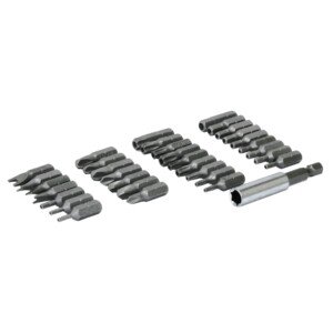 Rolson 30629 33 pc 25 mm Security Bit Set