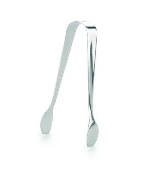 Tala Stainless Steel Sugar Tongs, Small Metal Tongs Designed for use with Sugar Cubes and Perfect for Other Small Items Like Ice, Sweets and Treats, Dishwasher Safe