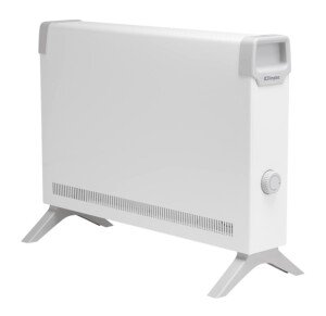 Dimplex ML2T 2kW Convector Heater, Freestanding Electric Plug In Convector Radiator, Floor Standing with Thermostat & Anti Frost Setting, Portable or Fixed, Quiet, Slim & Lightweight–White