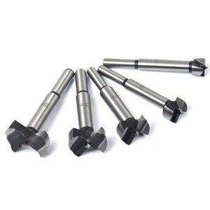 Malayas Forstner Wood Drilling 5 Pieces Drill Bit Set 15mm - 35mm Woodworking Hinge Boring Hole Saw Cutter Carbide Steel Tool