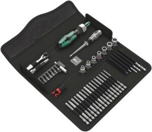 Wera Kraftform Kompact H1 Wood Tool Set 41 Piece, Silver