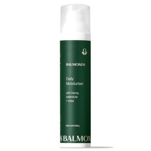 Balmonds Daily Moisturising Cream - Moisturiser for Dry or Sensitive Skin. Natural Emollient Cream for Face, Body and Hands.100ml