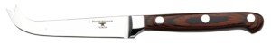 Rockingham Forge Universal Cheese Knife with Riveted Rosewood Handle & Pronged Tip, Durable 18/10 Stainless Steel, Cheese Slicer for Soft & Hard Cheese