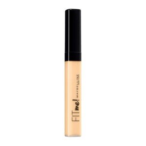 Maybelline Concealer, Fit Me! Full Coverage Concealer for Face, Oil Free, Delivers Even Complexion, Non-Comedogenic, Matte & Poreless Ultra Blendable, Shade: Medium 25, 6.8 ml