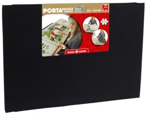 PORTA PUZZLE Original - Large Puzzle Mat & Board, 2 Sorters & Organisers - Portable, Lightweight & Easy to Non-Slip Felt Jigsaw Mats - Up to 1000 Pieces Portapuzzle Board - 57x 80cm