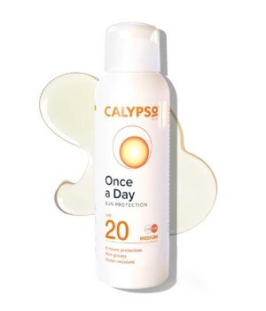 Calypso Once A Day Sun Protection Lotion SPF20 | 8 Hours Sun Protection | Non Greasy | Superior 4 Start UVA Rating - 200 ml CALC20L