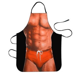 EQLEF Kitchen Sexy Apron Funny Creative Cooking Aprons