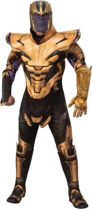 Rubie's Official Marvel Avengers Endgame Thanos Deluxe Costume, Adult Superhero Fancy Dress