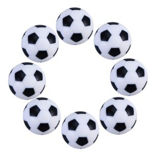 Okany Table Soccer Foosballs Game Replacements 32mm/1.26 In Mini Football Balls