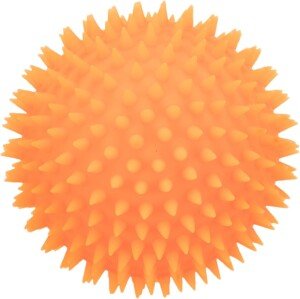 Trixie hedgehog ball, vinyl, ø 7 cm, orange, 3414, dog toy, squeaker
