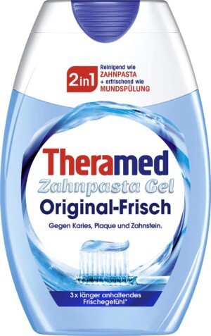 Theramed 2-in-1 Original Toothpaste, 75 ml (Pack of 3)