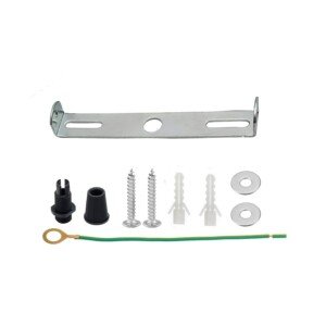 LEDSONE 105mm Lighting Fixture Ceiling Plate Bracket Fitting Ceiling Rose Strap Mounting Ceiling Bracket Plate with Accessories for Home Office Chandelier Lamp Base