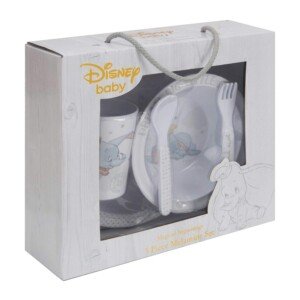 Disney Magical Beginnings 5 Piece Melamine Crockery Set Dumbo DI520, 200 g