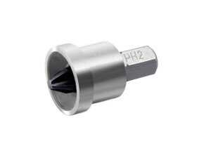 STANLEY Drywall Screw Adaptor Phillips PH2 Suitable for 3/8" or 1/2" Drill, STHT0-16137