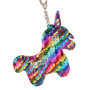 Unicorn Keyring, Sparkly, Keychain, Car Keyring, House Keys