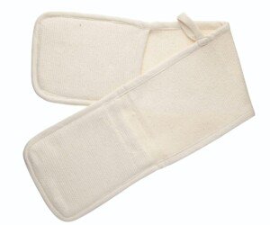 KitchenCraft Extra-Thick Heavy-Duty Cotton Double Oven Gloves, 8 x 17 cm (31.5" x 6.5")