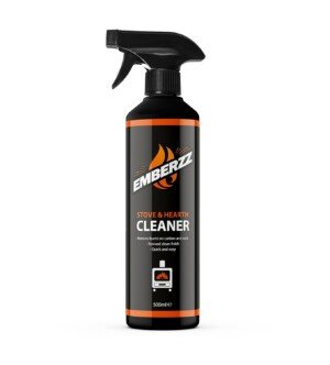 Stove, Fireplace and Hearth Cleaner - Dissolves Soot, Grease & Tar - For Wood, Log Burner - 500ml