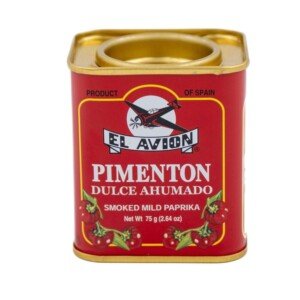 El Avion Pimenton Dulce Ahumado - Smoked Mild Paprika, Red Tin, 75 g