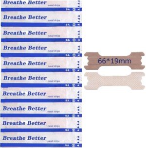 150 Pcs Large Nasal Strips to Reduce Snoring Drug-Free Works Instantly to Improve Sleep Relieve Nasal Congestion (150Count)