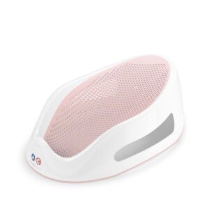 Angelcare - Baby Bath Support - Soft Touch Support - Water Level Indicator - Ideal for Babies Less Than 6 Months Old - Pink
