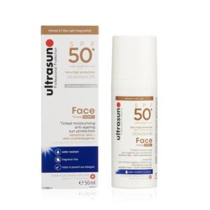 ultrasun 50+SPF Tinted Face, Honey 50 ml