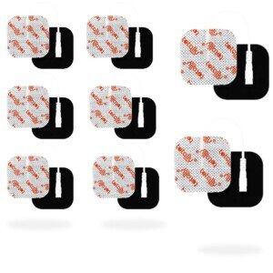 Electrode Pads Top Quality Reusable Tens Pads Pack of 8 Self Adhesive Electrodes