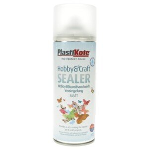 Plasti-Kote PKC4003hobby and Craft Sealer Aerosol Can, Clear, 6.8 x 6.8 x 20 cm