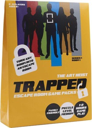 Trapped Escape Room Game, The Zoo, Escape Room in a Box. Family Games.
