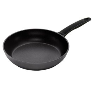 Kuhn Rikon Easy Induction Non Stick Aluminium Frying Pan with Bakelite Handle 28cm. Nonstick Frying Pan Induction Safe Pan. Oven Safe and Dishwasher Safe. Lifetime Kuhn Rikon Cookware Guarantee. Black