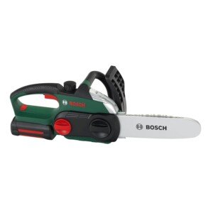 Theo Klein 8399 Bosch Chain Saw I Child-Friendly, Authentic Replica of the Original I Battery-Powered Saw with Light and Sound Effects I Dimensions: 13 cm x 39.5 cm x 14 cm