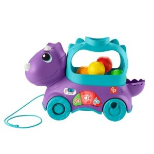 Fisher-Price Poppin´Dino, Version: English, UK; Italian; Portuguese; Spanish, Castilian, HNR52
