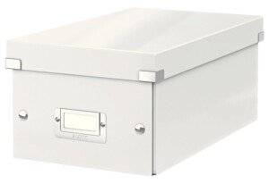 Leitz Storage Box, White, Click and Range, 60420001
