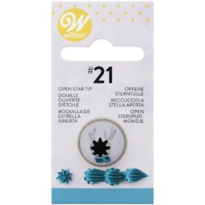 Wilton Open Star Piping Tip #21