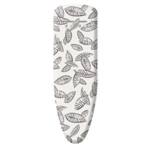 Leifheit Perfect Steam L/Universal Ironing Board Cover, max. 140x45cm, for steam stations, ideal heat distribution through perforation, Iron Board Cover with elasticated waistband