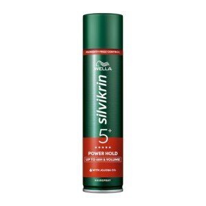 Wella Silvikrin Power Hold Hairspray, Orange, 400 ml (Pack of 1)