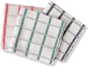 Kitchen Terry Tea Towel 100% Pure Cotton Absorbent Long Lasting Soft Touch Dish Towels, Tea Towels, Bar Towels (Pack of 2)