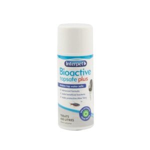 Interpet Bioactive Tapsafe Aquarium Water Dechlorinator & Conditioner, 50 ml, Keeps Fish Safe, Fast Acting, Removes Harmful Toxins from Tap Water Before Adding to Your Tank