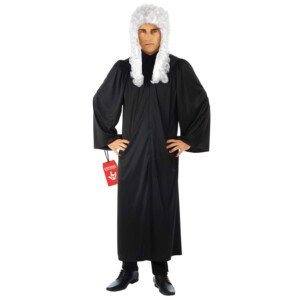Fun Shack Judge Costume Adult, Judge Fancy Dress, Judge Outfit, Judge Robe Adult One Size