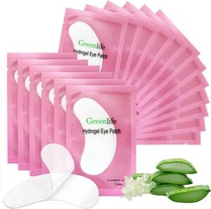 GreenLife® 50 Pairs Eyelash Lash Extension Under Eye Patches Under Eye Gel Collagen Eye Pads Lint Patches