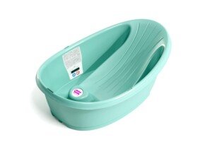 OKBABY Onda Baby Compact Baby Bath Tub, 0-12 Months, Turquoise