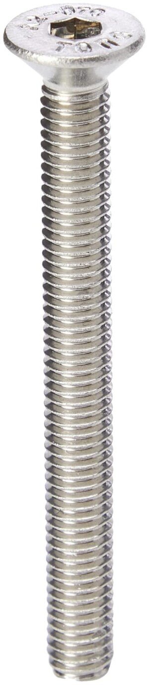 A2 Stainless Steel Socket Countersunk Screw Allen Key Bolts M6 6mm x 60mm (Pack of 10)