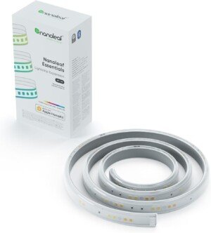 Nanoleaf Essentials Lightstrip Expansion, 1M Additional RGBW LED Strip Light - Smart Thread & Bluetooth Colour Changing Strip, Works with Google Assistant Apple Homekit, Room Decor & Gaming
