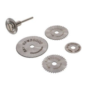 Silverline 289305 HSS Saw Disc Set 6pce 22, 25, 32, 35 and 44 mm