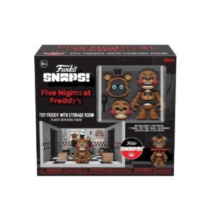 Funko Five Nights At Freddy's (FNAF) Snap: Playset - Security Room - Collectable Vinyl Figure - Gift Idea - Official Merchandise - Toys for Boys, Girls, Kids & Adults