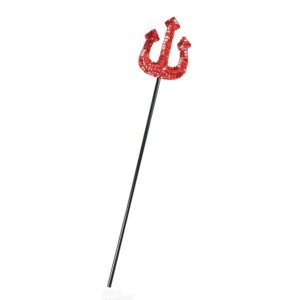 Bristol Novelty BA511 Sequin Devil Fork, Unisex-Adult, Red, One Size Halloween