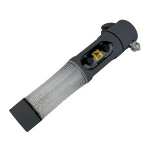 AA 3-in-1 Emergency Flashing Beacon Torch Glass Hammer Seatbelt Cutter Rescue Tool for Cars and Other Vehicles AA1306, Grey